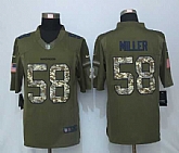 Nike Limited Denver Broncos #58 Miller Green Men's Salute To Service Stitched Jersey,baseball caps,new era cap wholesale,wholesale hats